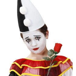 Obličejové barvy černobílé Halloween